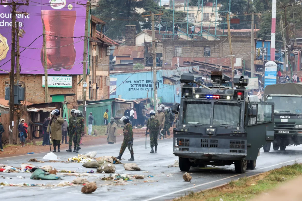 Protestele de ziua democrației în Kenya