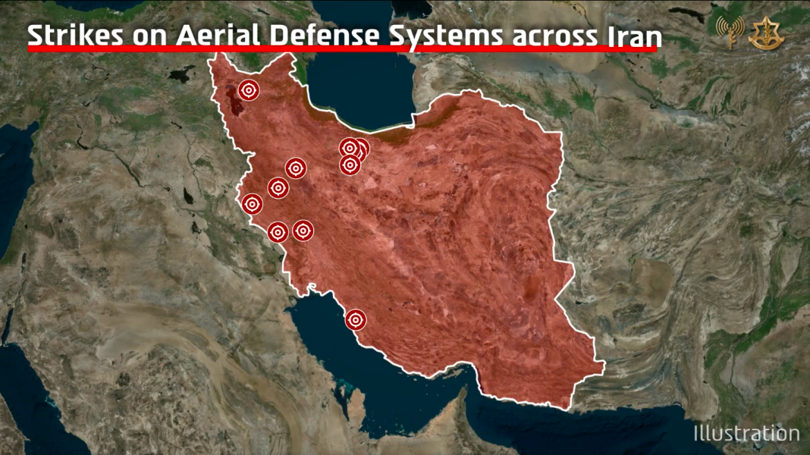 Israelul anunță cel mai amplu atac aerian din istoria sa