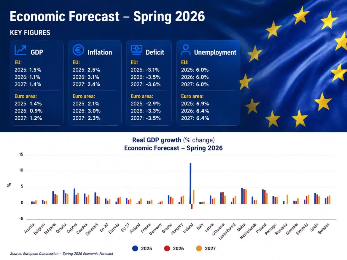 Economia UE încetinește pe fondul noului șoc energetic